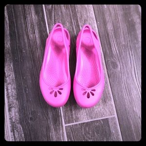 Pink CROCS